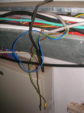 Dangerous wiring in Coventry Dangerous wiring in Coventry
